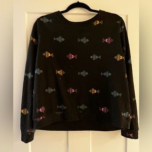 H&M fish print top
